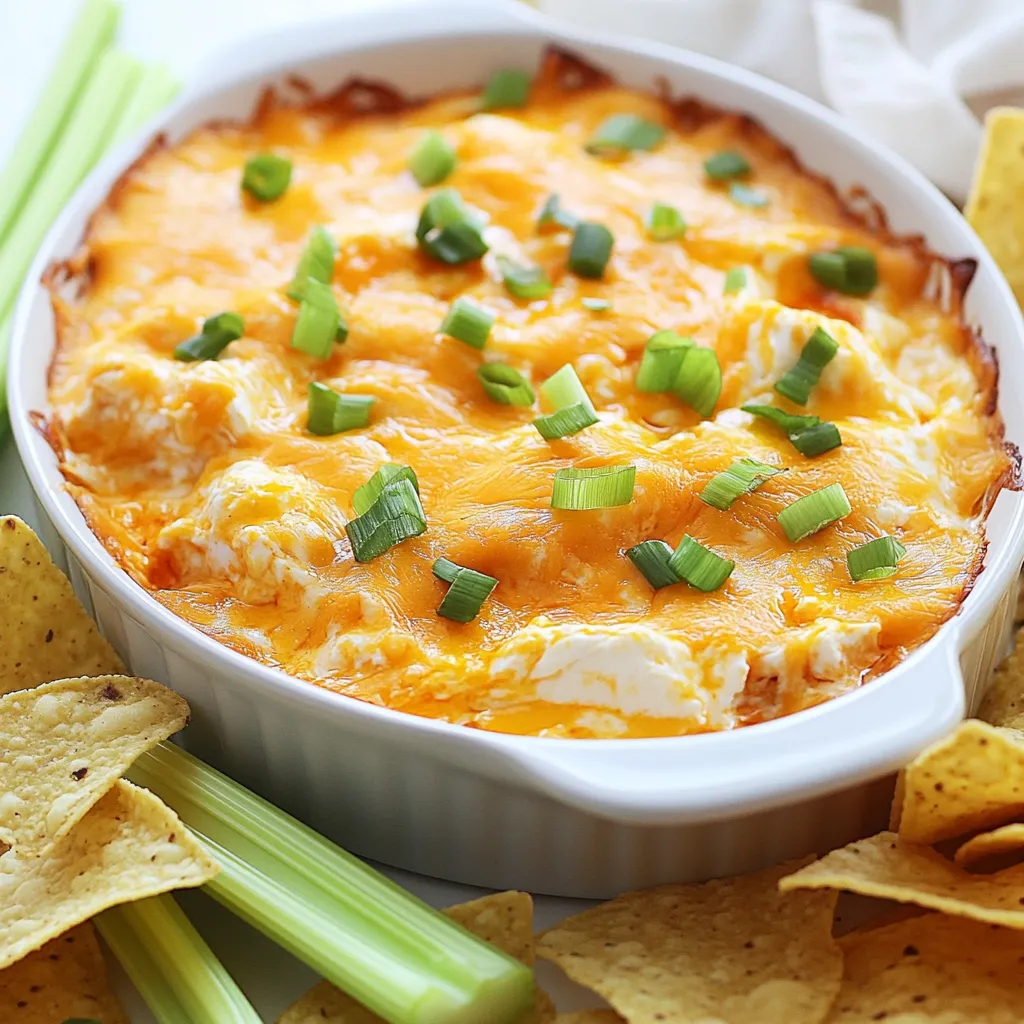 Easy Buffalo Chicken Dip Flavorful Party Pleaser