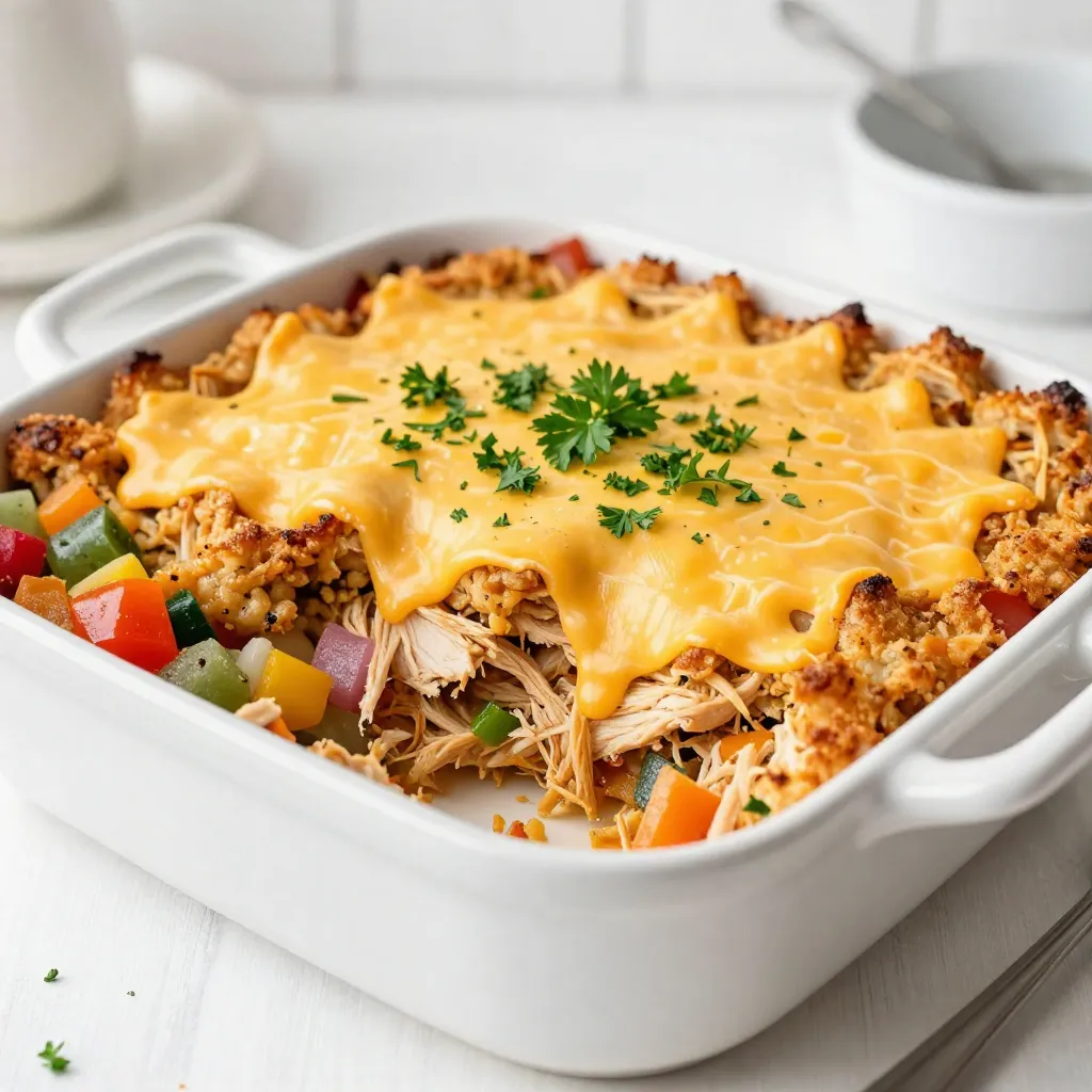 Chicken Stuffing Casserole Flavorful Family Favorite