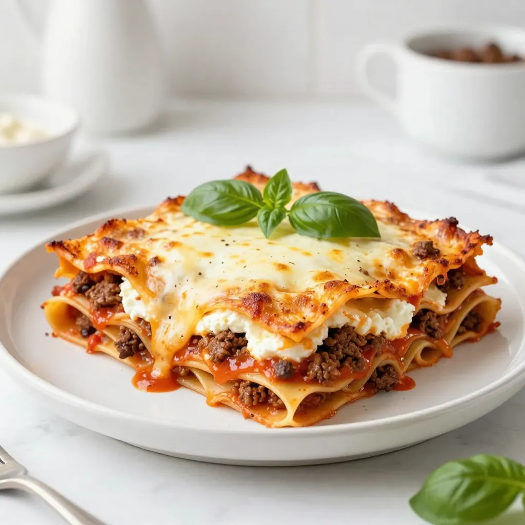 Easy Homemade Lasagna Flavorful and Comforting Meal