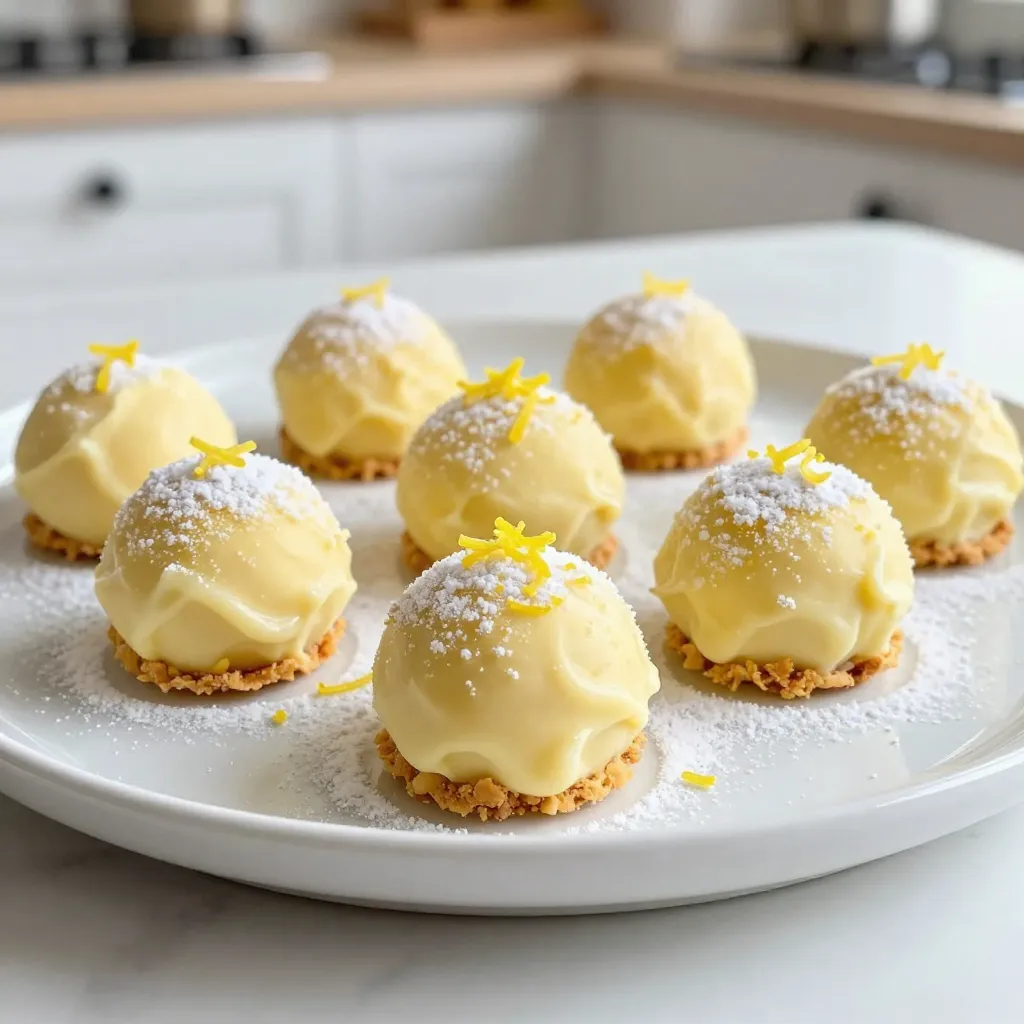 Creamy Lemon Truffles Delightful and Easy Recipe