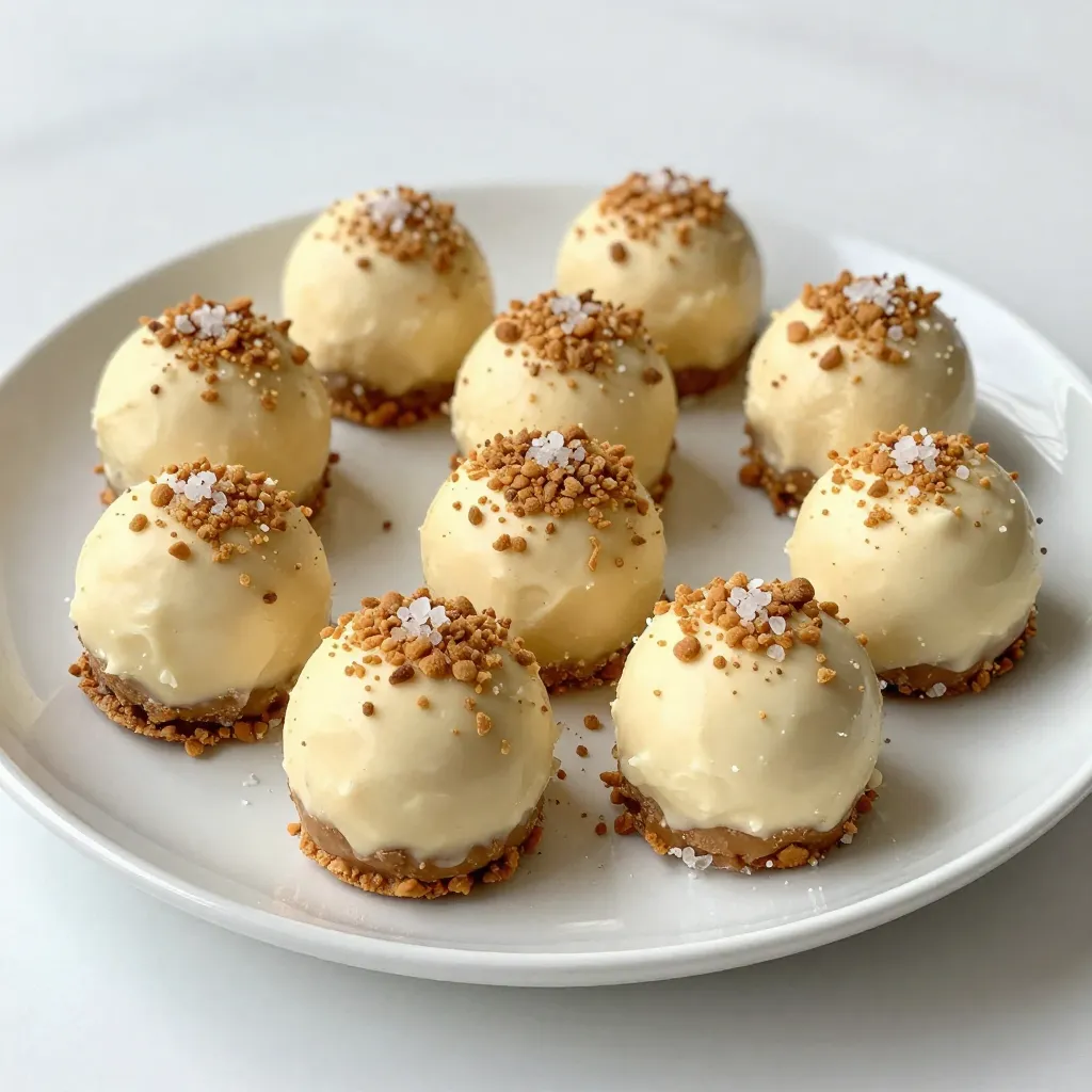 Biscoff Cheesecake Truffles Decadent Easy Dessert