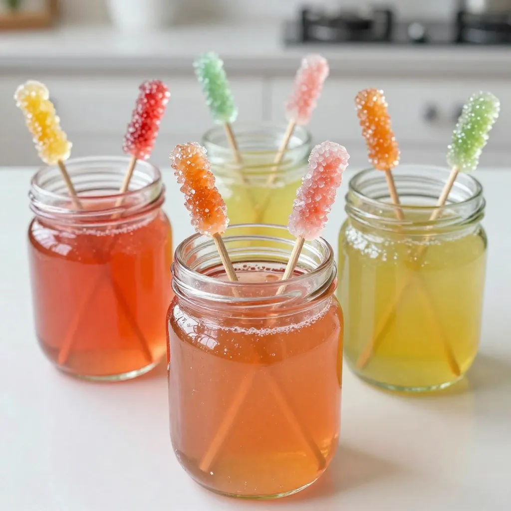 Homemade Rock Candy Simple and Sweet Treat Recipe