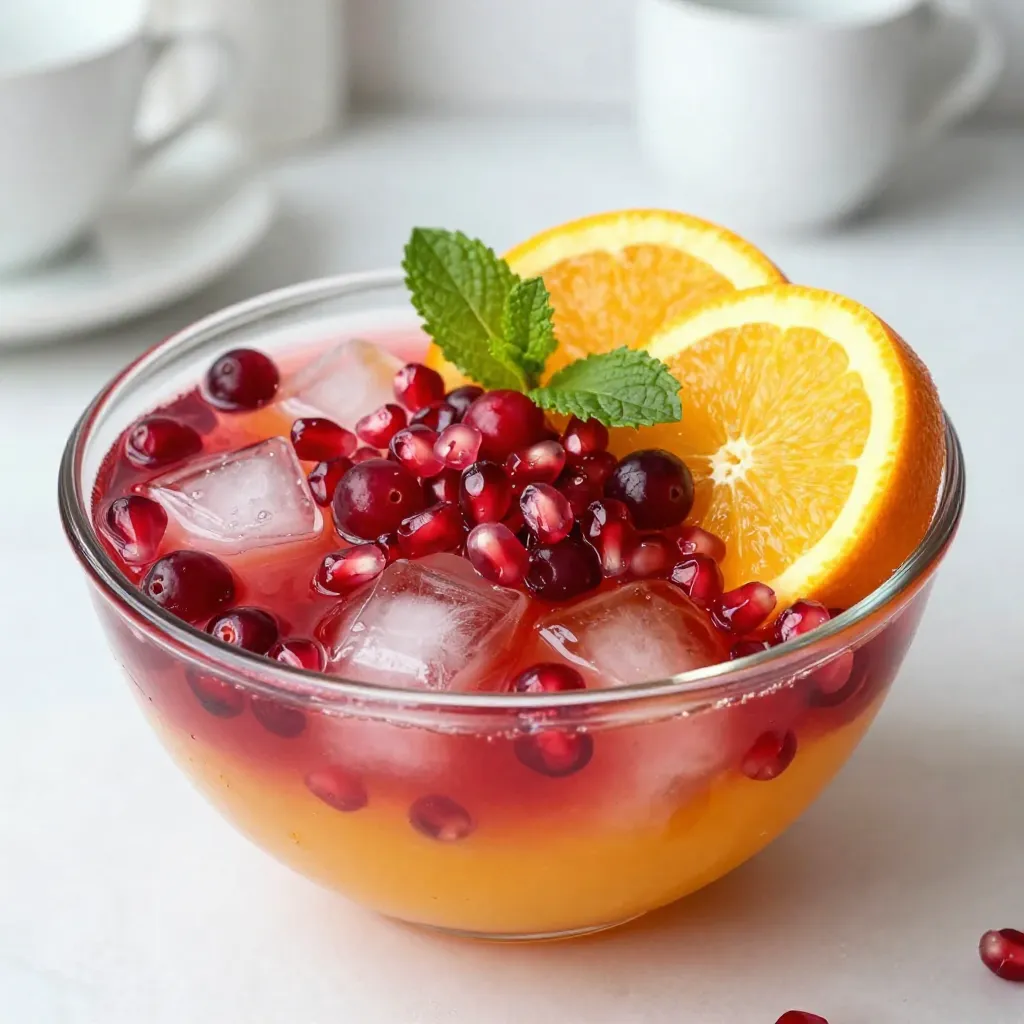 Christmas Morning Punch Festive and Flavorful Recipe