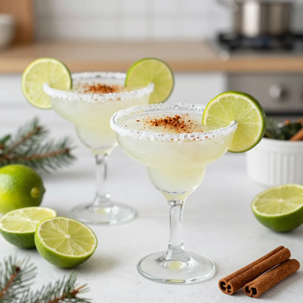 Spiced Christmas Margarita Festive and Flavorful Drink