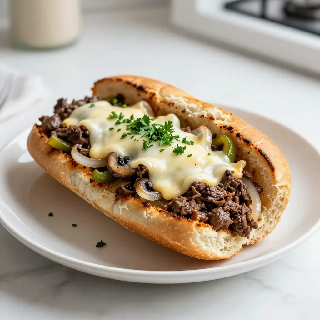Ground Beef Philly Cheesesteak Flavorful Easy Recipe
