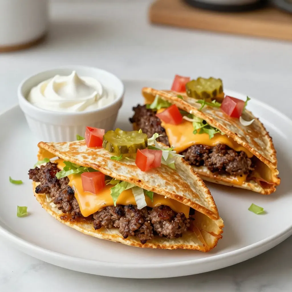Smashburger Quesadillas Flavorful and Crispy Delight