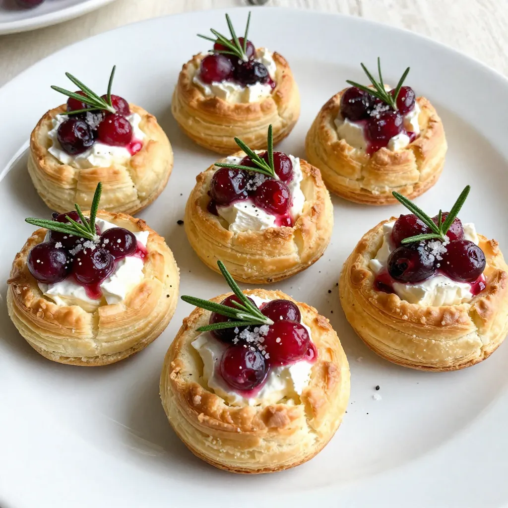 Mini Cranberry Brie Bites Tasty Party Appetizer