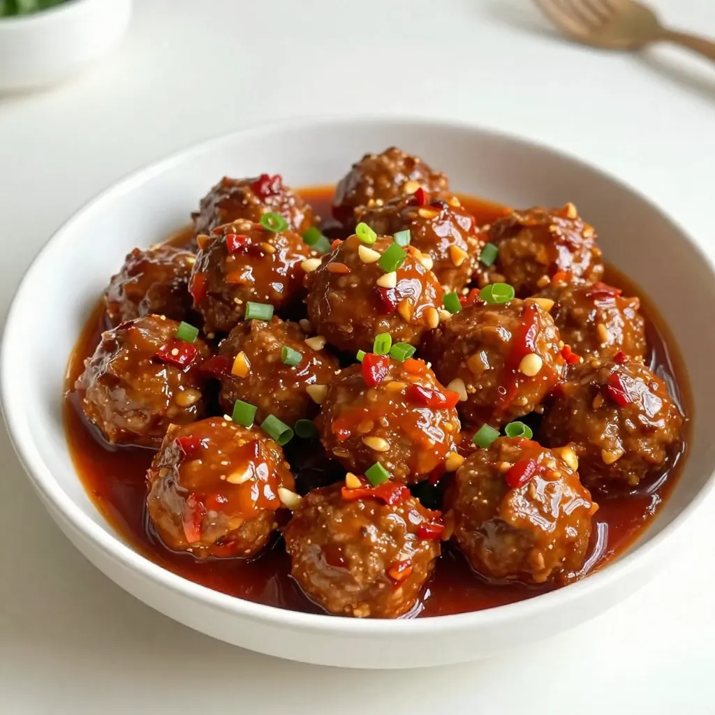 Sweet Chili Crockpot Meatballs Flavorful and Easy Recipe
