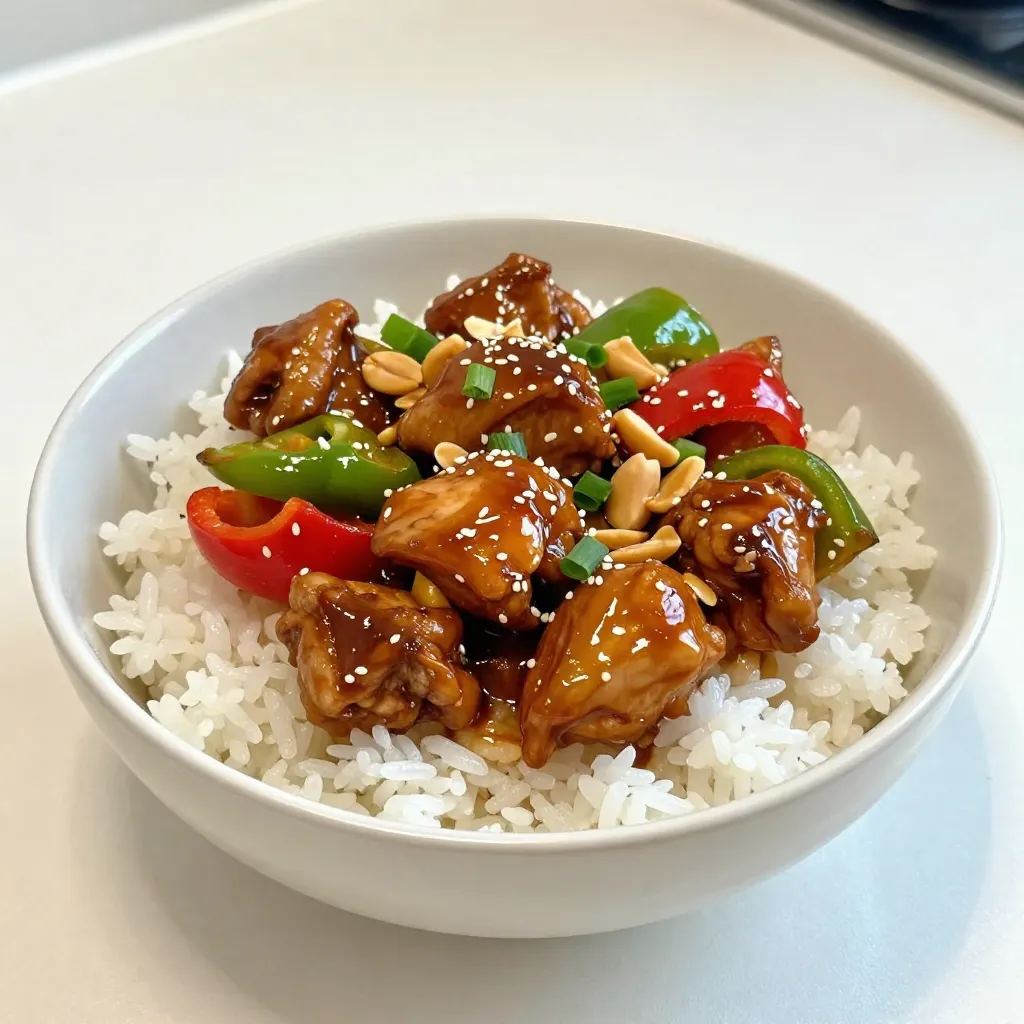 Crockpot Kung Pao Chicken Flavorful and Easy Recipe