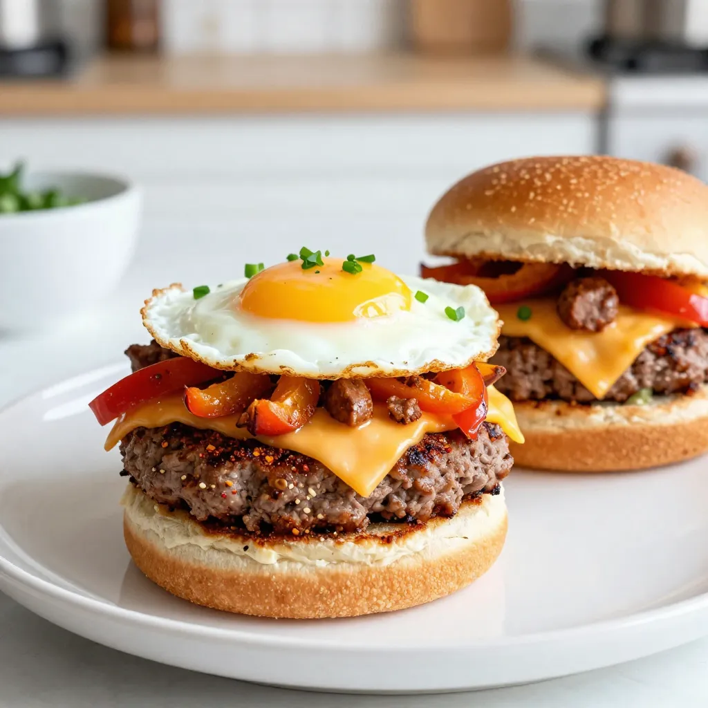 Cowboy Breakfast Sliders Tasty and Hearty Start