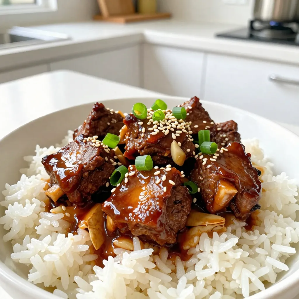 Caramelized Asian Beef Short Ribs Flavorful Recipe