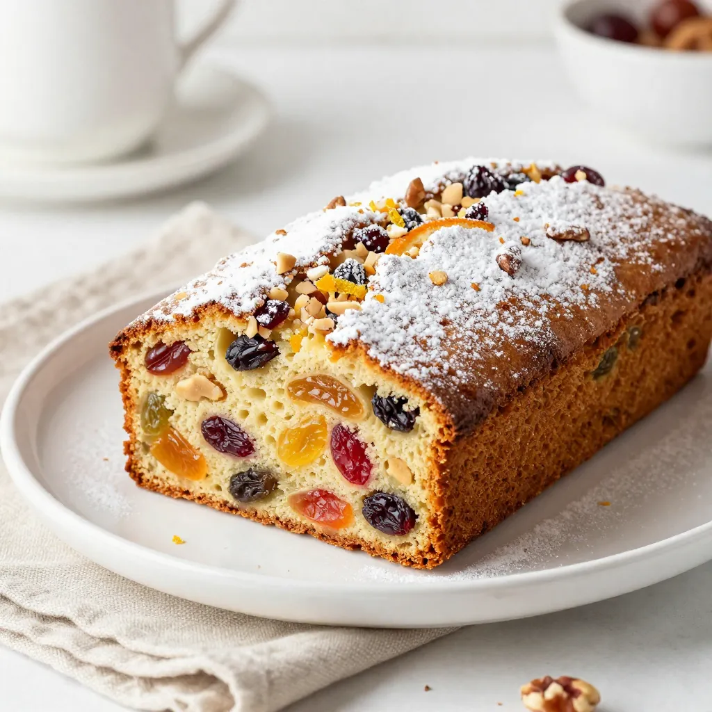 Old-Fashioned German Fruitcake Delightful and Festive