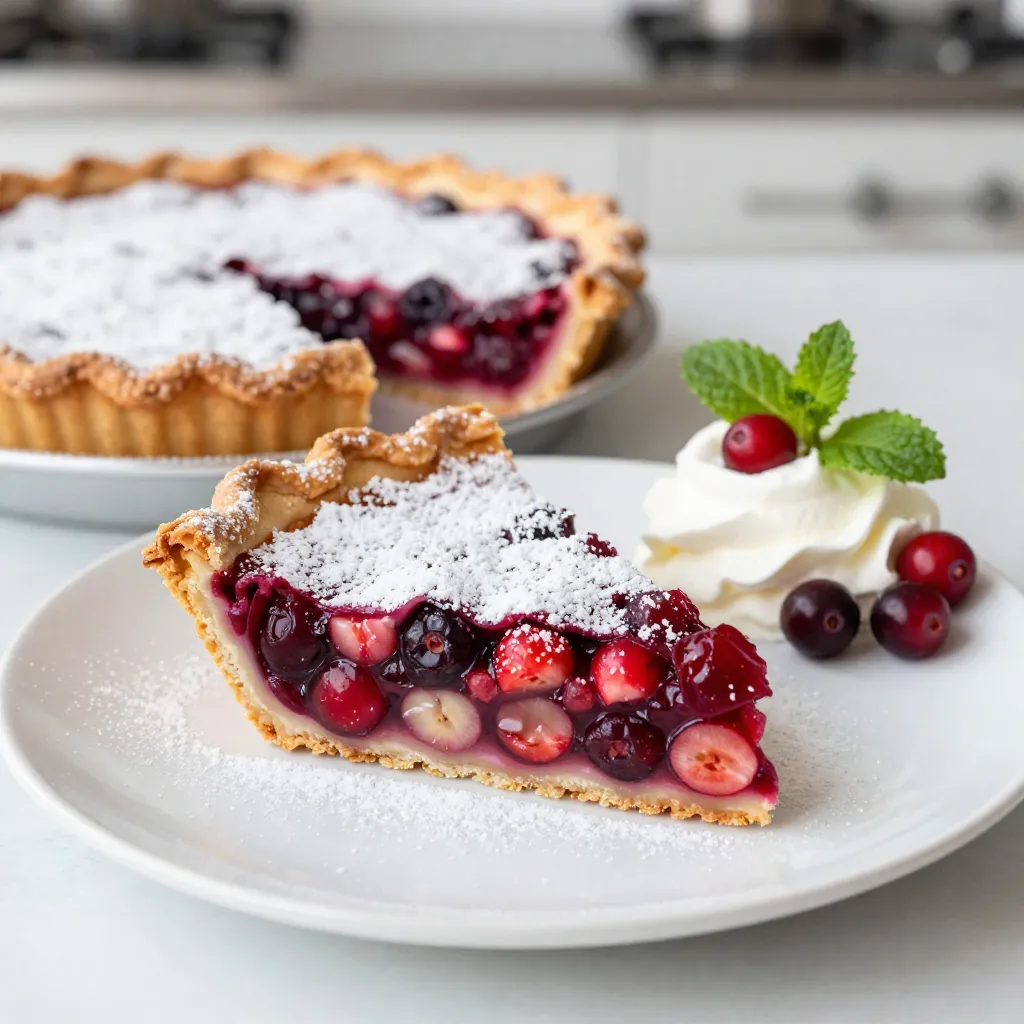 Nantucket Cranberry Pie Delightful and Easy Recipe