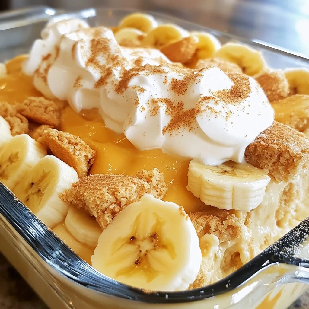 Eggnog Banana Pudding Creamy Holiday Dessert Delight