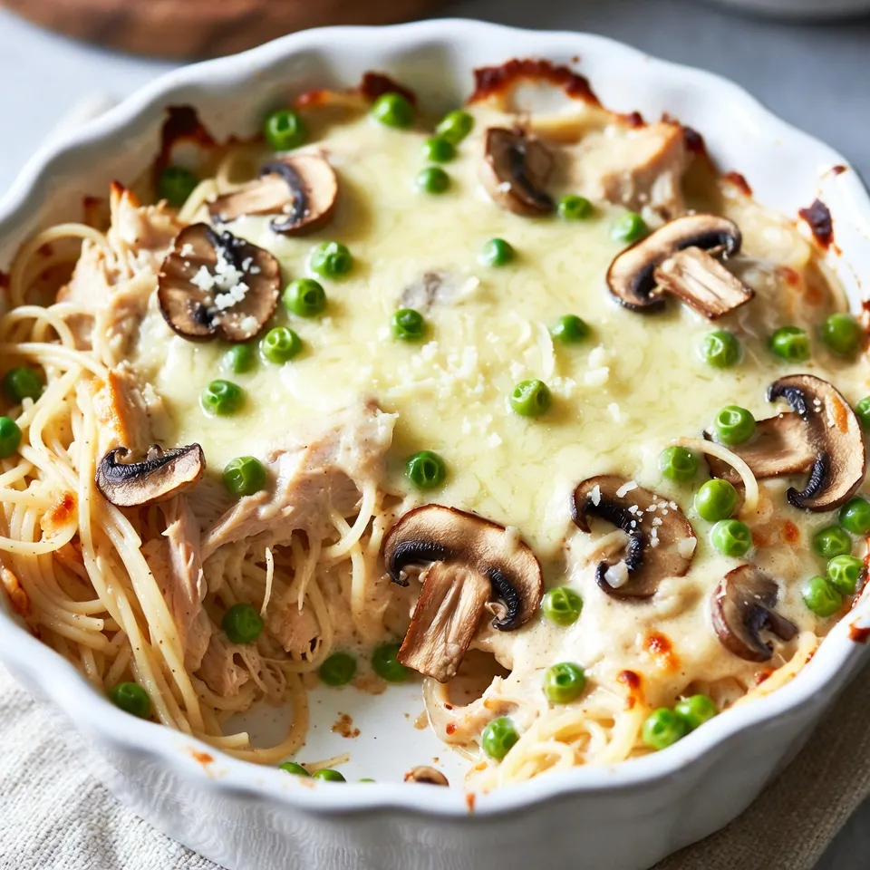 Quick Chicken Tetrazzini Tasty and Easy Dinner Recipe