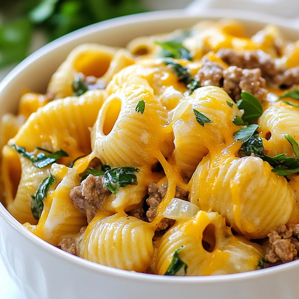 Creamy Beef &#038; Shells Pasta Delightful Comfort Meal