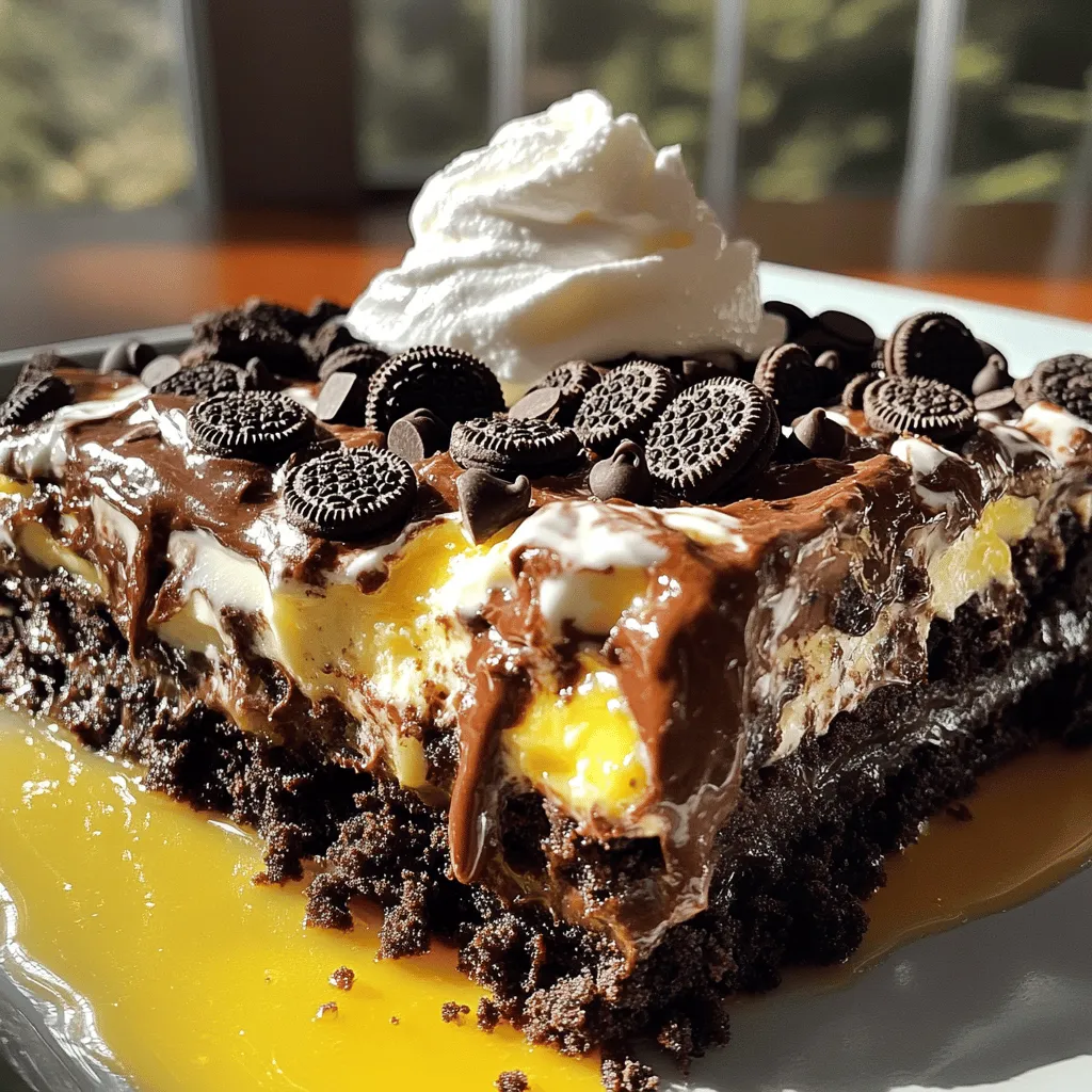 Oreo Dump Cake Delightfully Simple and Sweet Treat