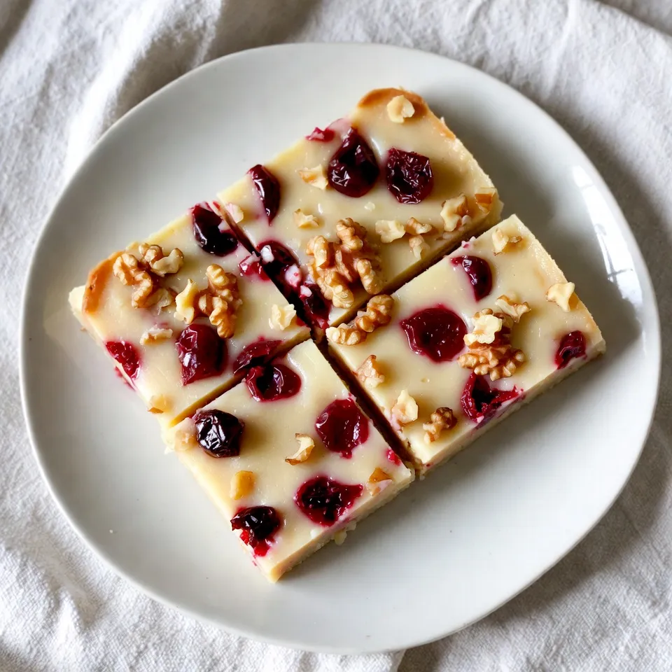 Cherry White Chocolate Fudge Irresistible Sweet Treat