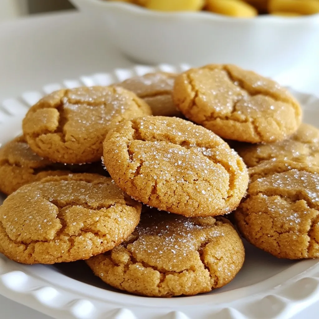 Chewy Gingersnap Cookies Irresistible Homemade Treat