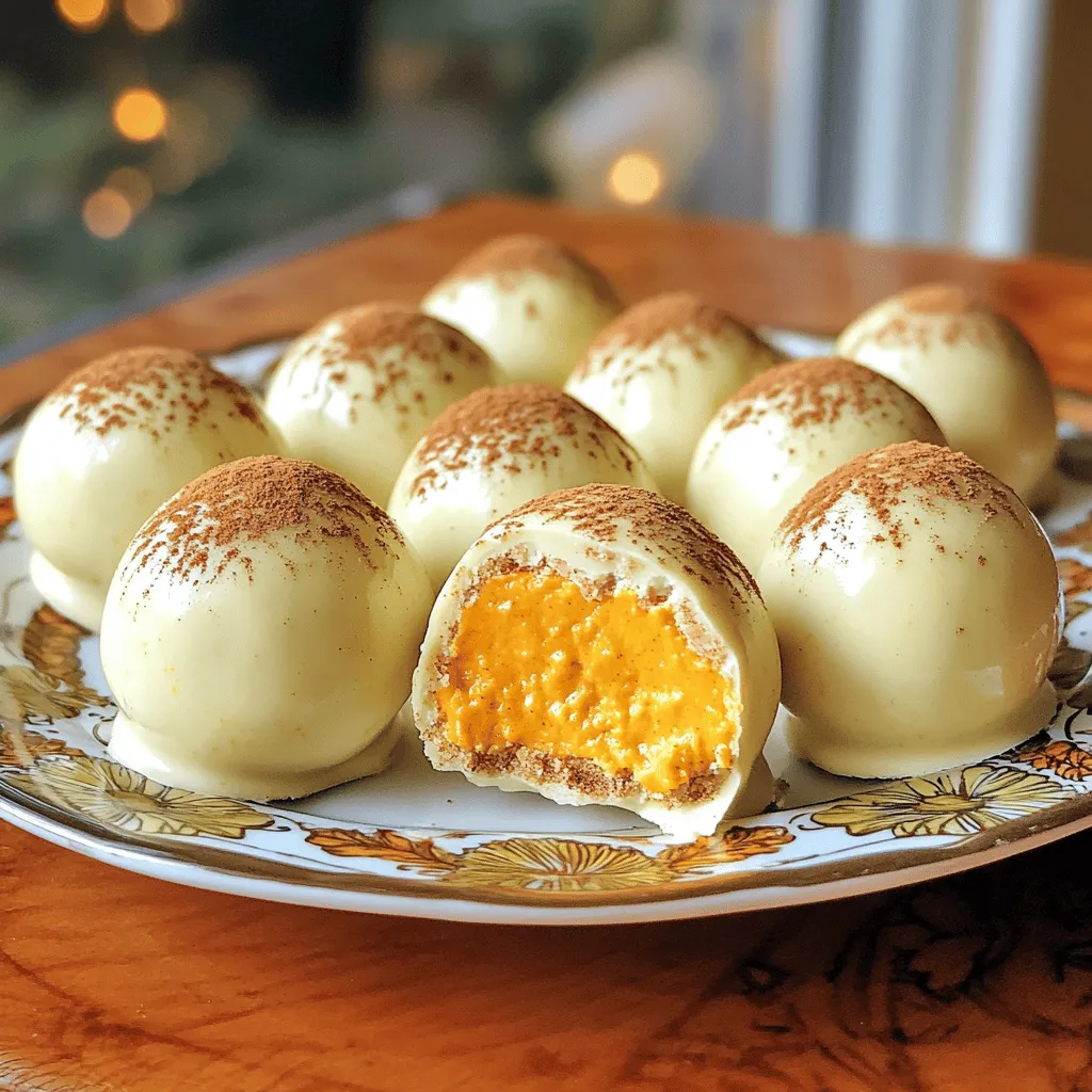 No-Bake Pumpkin Cheesecake Balls Flavorful and Easy