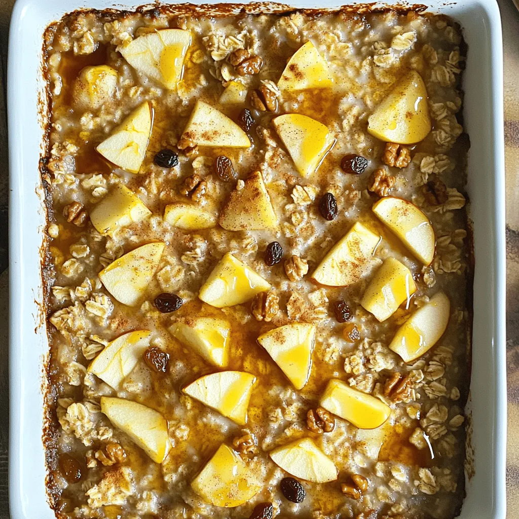 Oatmeal Apple Breakfast Bake Easy and Nutritious Dish