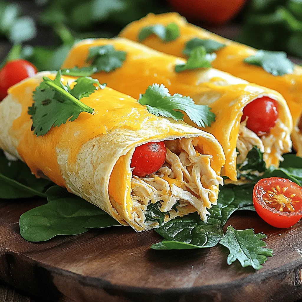 Cozy Cheesy Garlic Chicken Wraps Easy and Delicious Meal