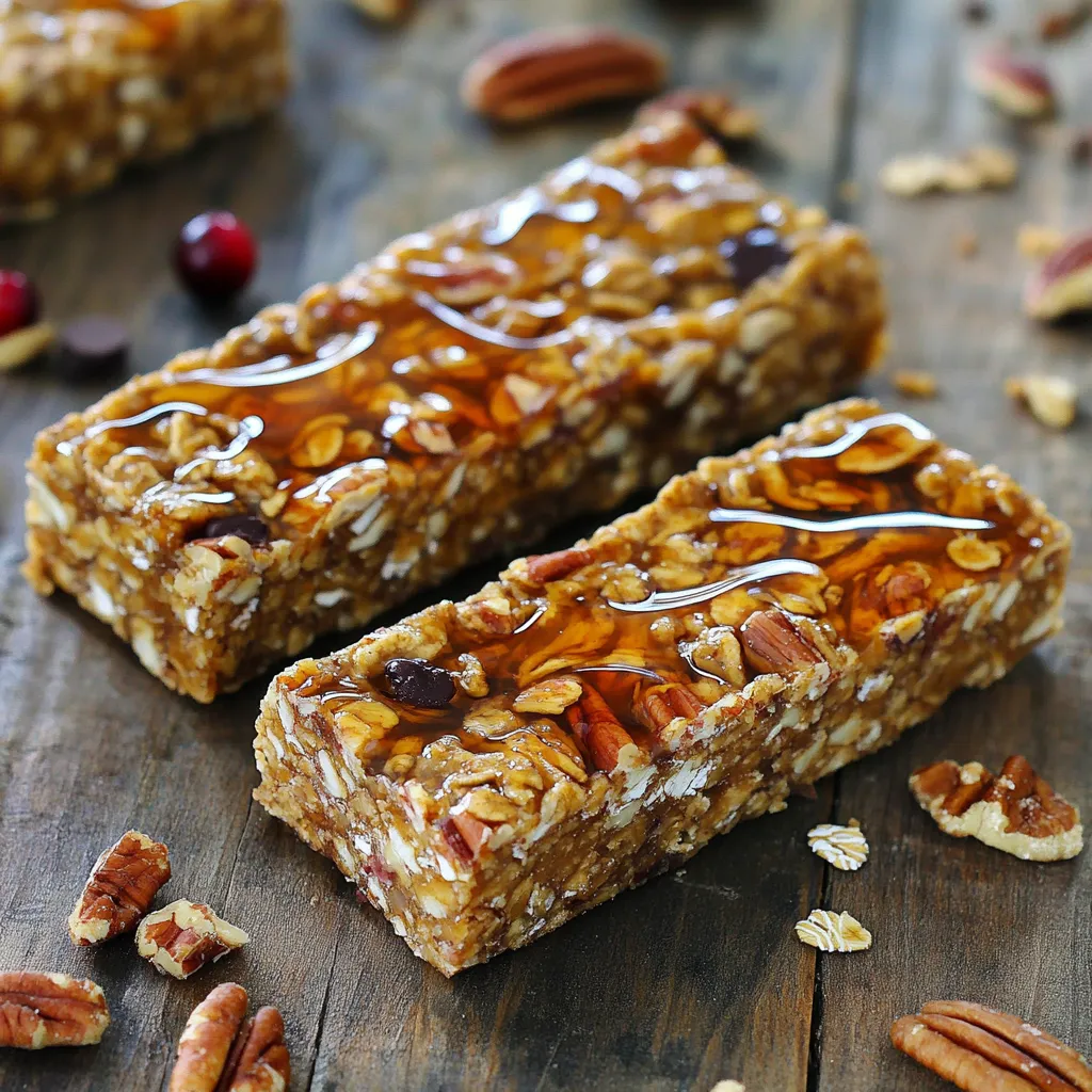 No-Bake Maple Pecan Energy Bars Nutritious and Tasty