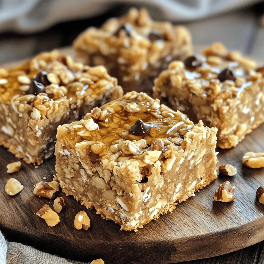 No-Bake Oatmeal Bars Simple and Tasty Treat