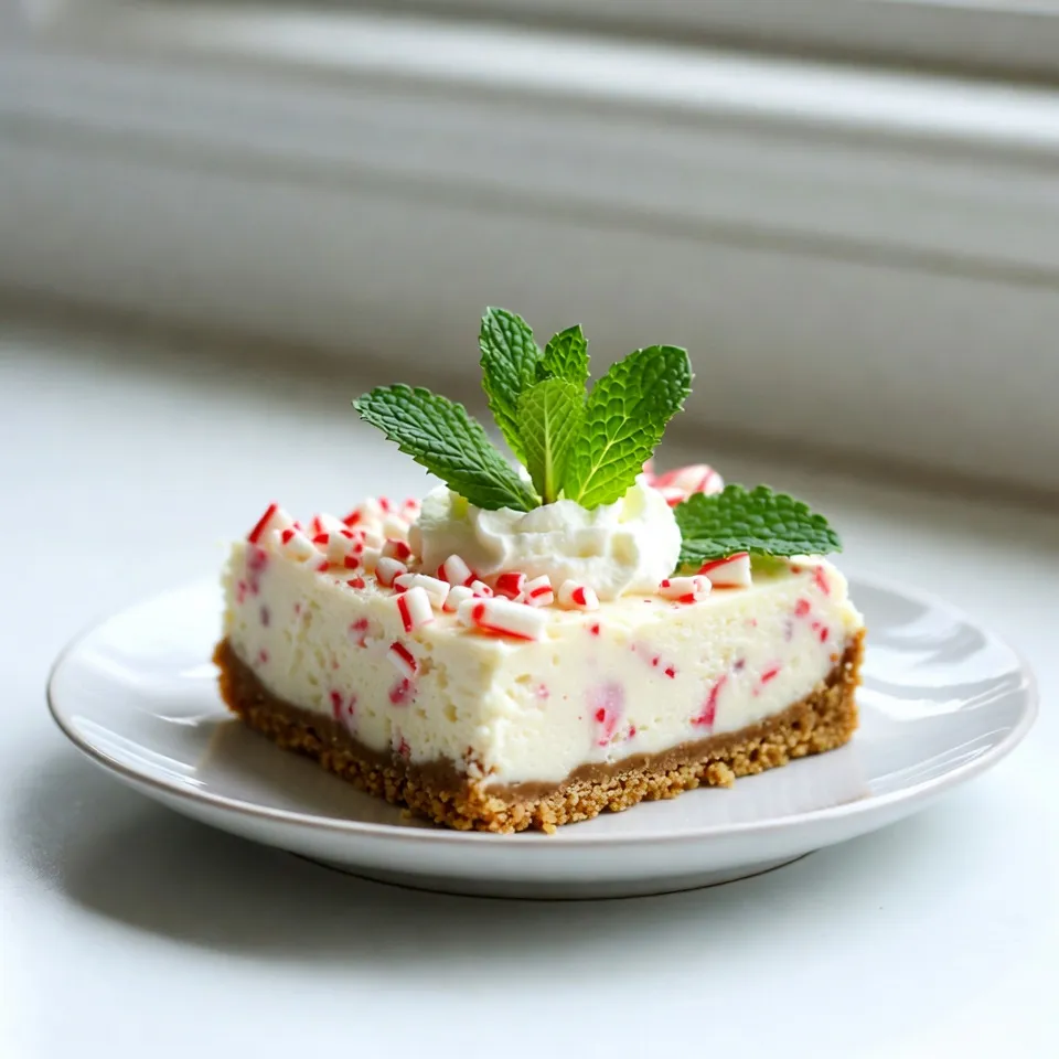 Christmas Cheesecake Bars Festive and Creamy Delight