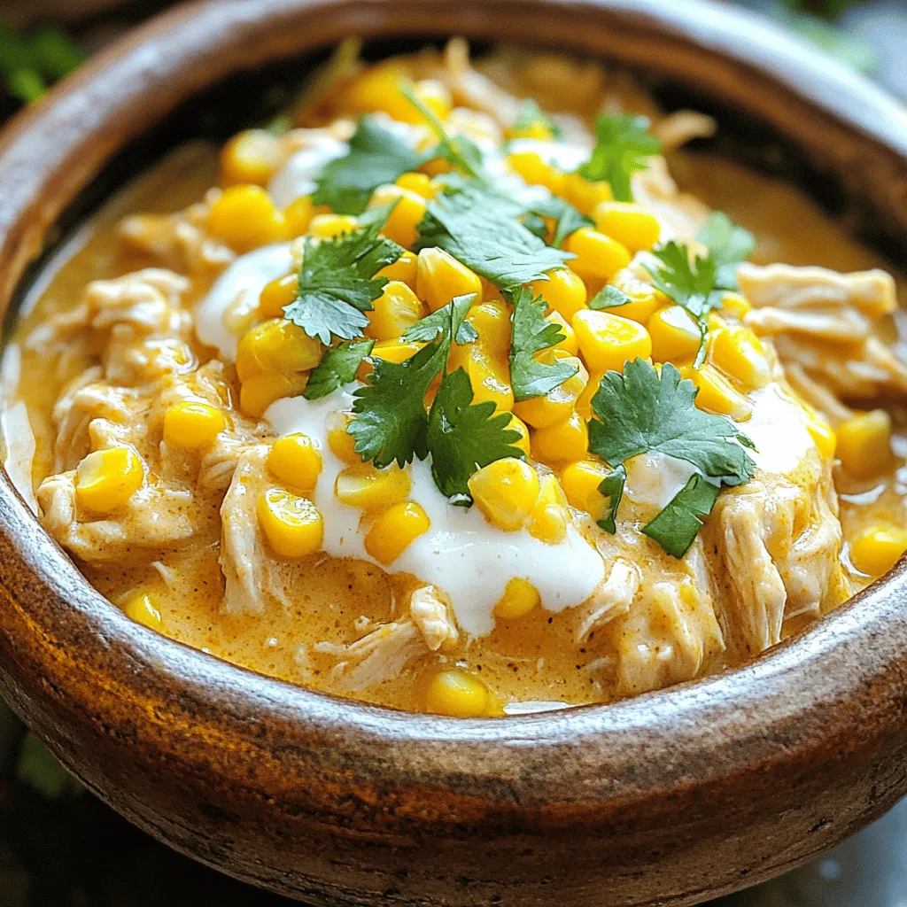 Slow Cooker Street Corn Chicken Flavorful Comfort Dish