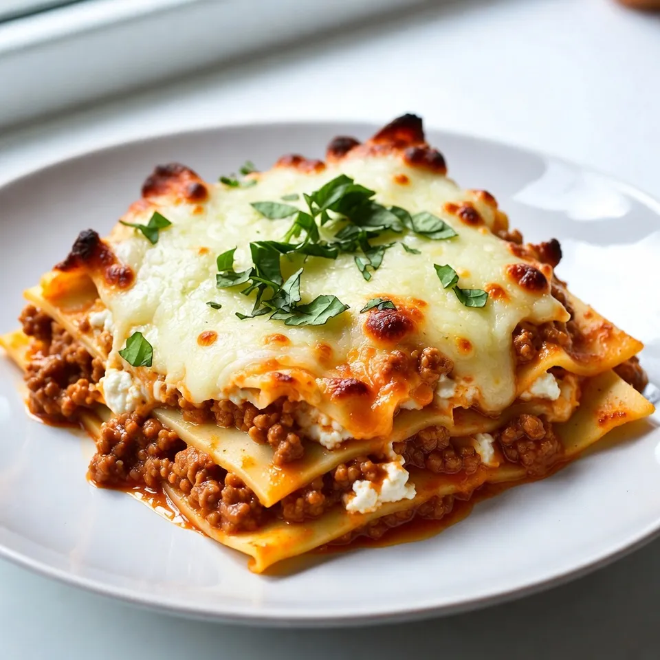 Ricotta Meat Sauce Lasagna Flavorful Family Dish