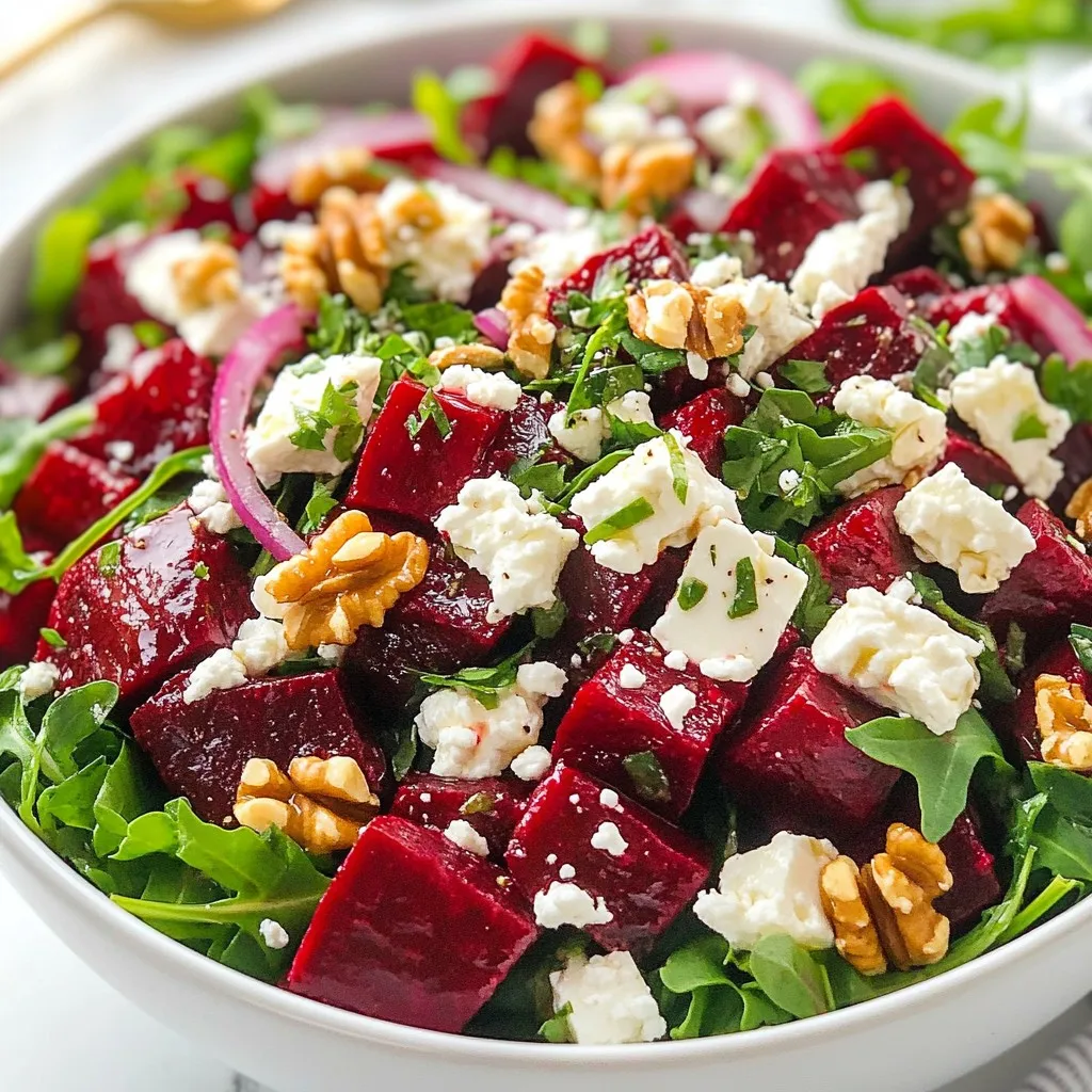Easy Beet Feta Salad Flavorful and Healthy Delight