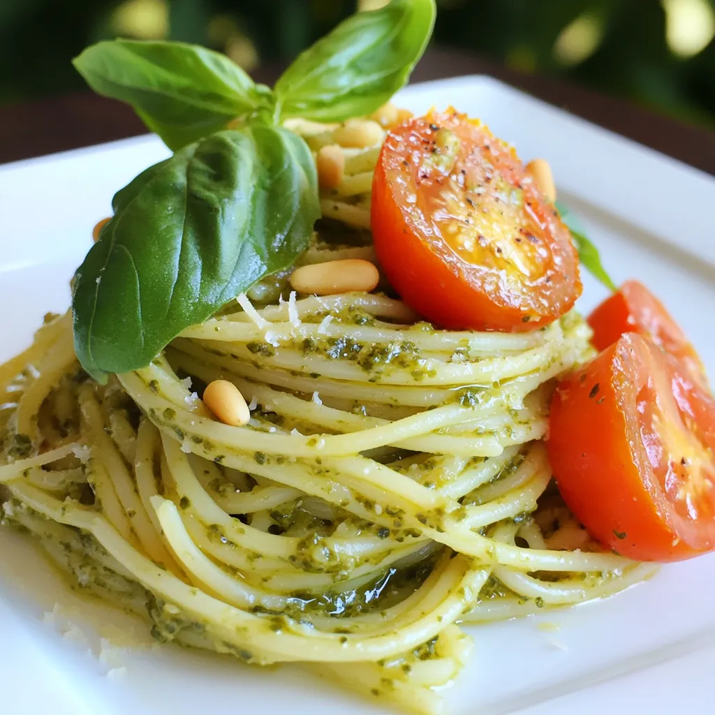 Minute Creamy Pesto Pasta Quick and Tasty Recipe