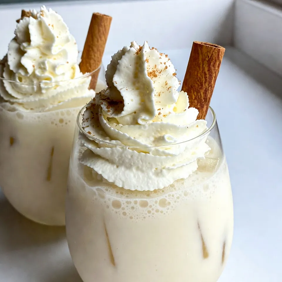 Amaretto Eggnog Spritz Delightful Holiday Drink Recipe
