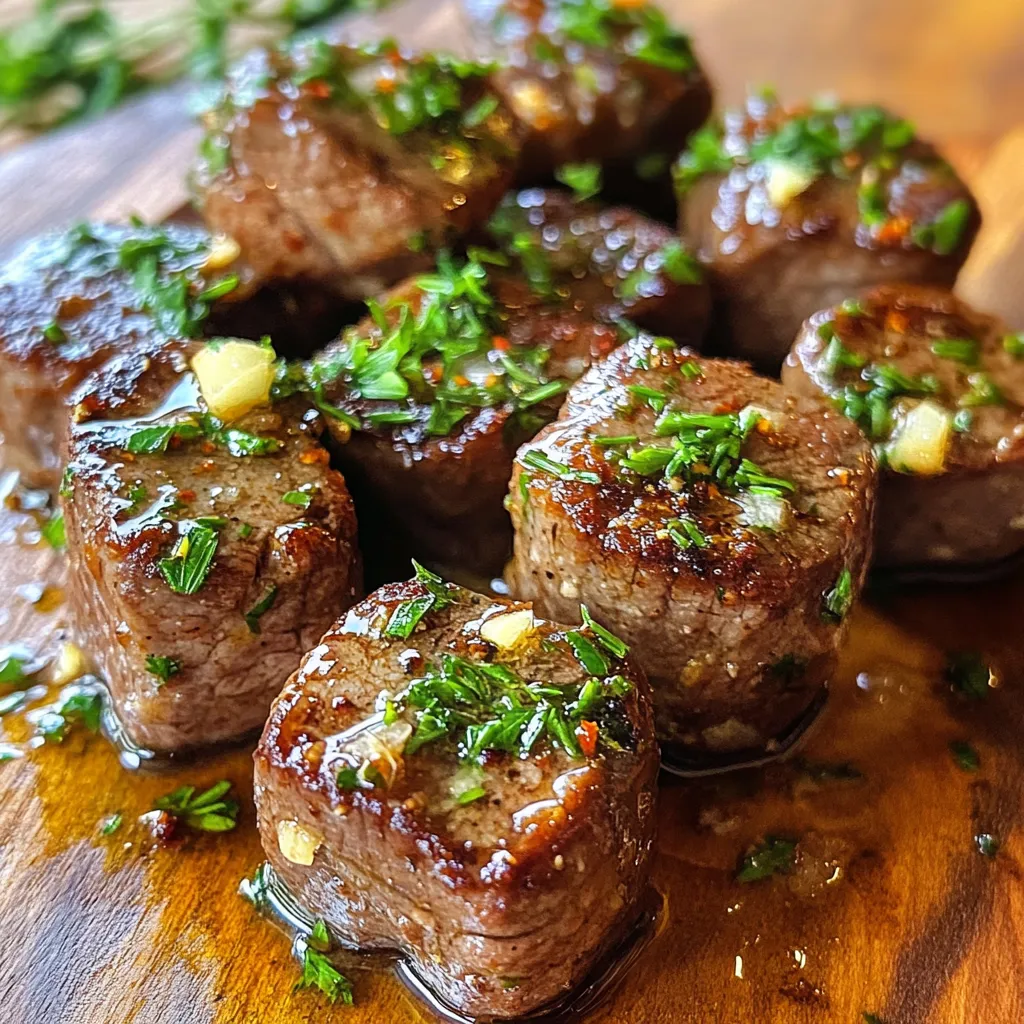 Garlic Butter Beef Bites Flavorful and Easy Dish