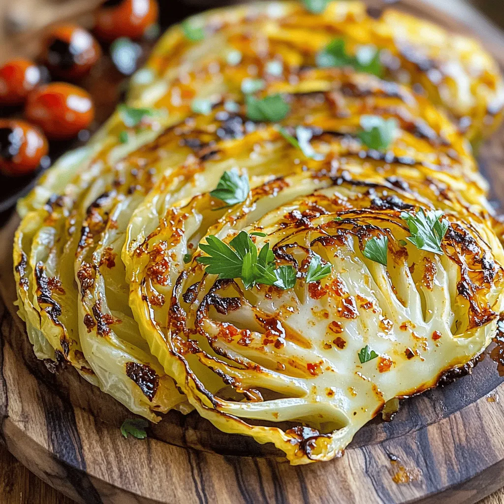 Roasted Cabbage Steaks Flavorful and Easy Recipe