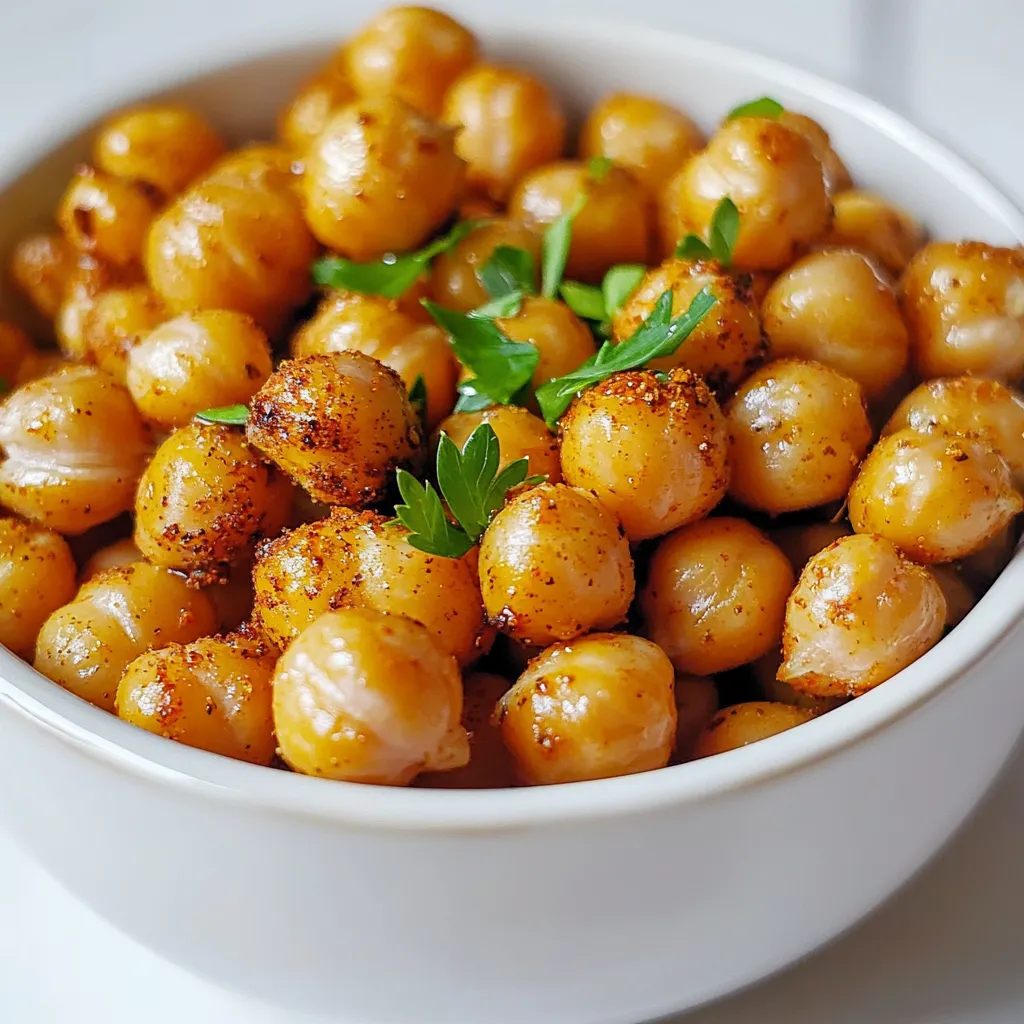 Crunchy Air Fryer Chickpeas for a Tasty Snack
