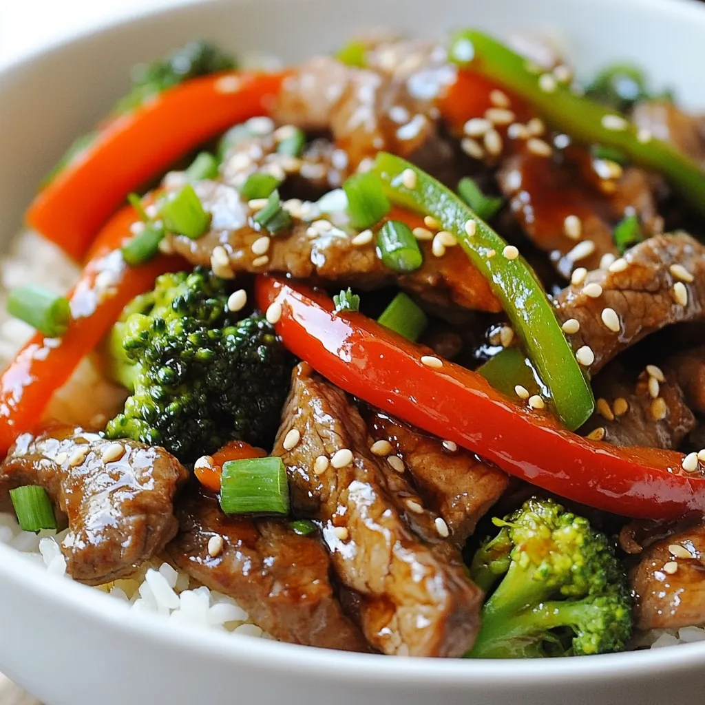 Black Pepper Beef Stir Fry Tasty and Simple Meal