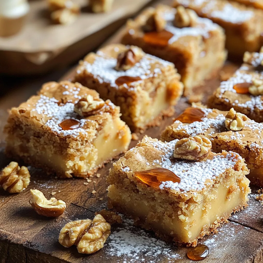 Brown Butter Maple Blondies Tasty and Simple Dessert