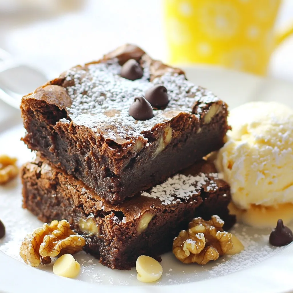Gooey Gingerbread Brownies Rich and Satisfying Treat