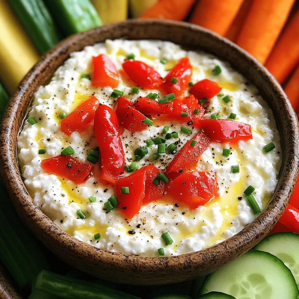 Protein Cottage Cheese Dip Easy and Tasty Recipe