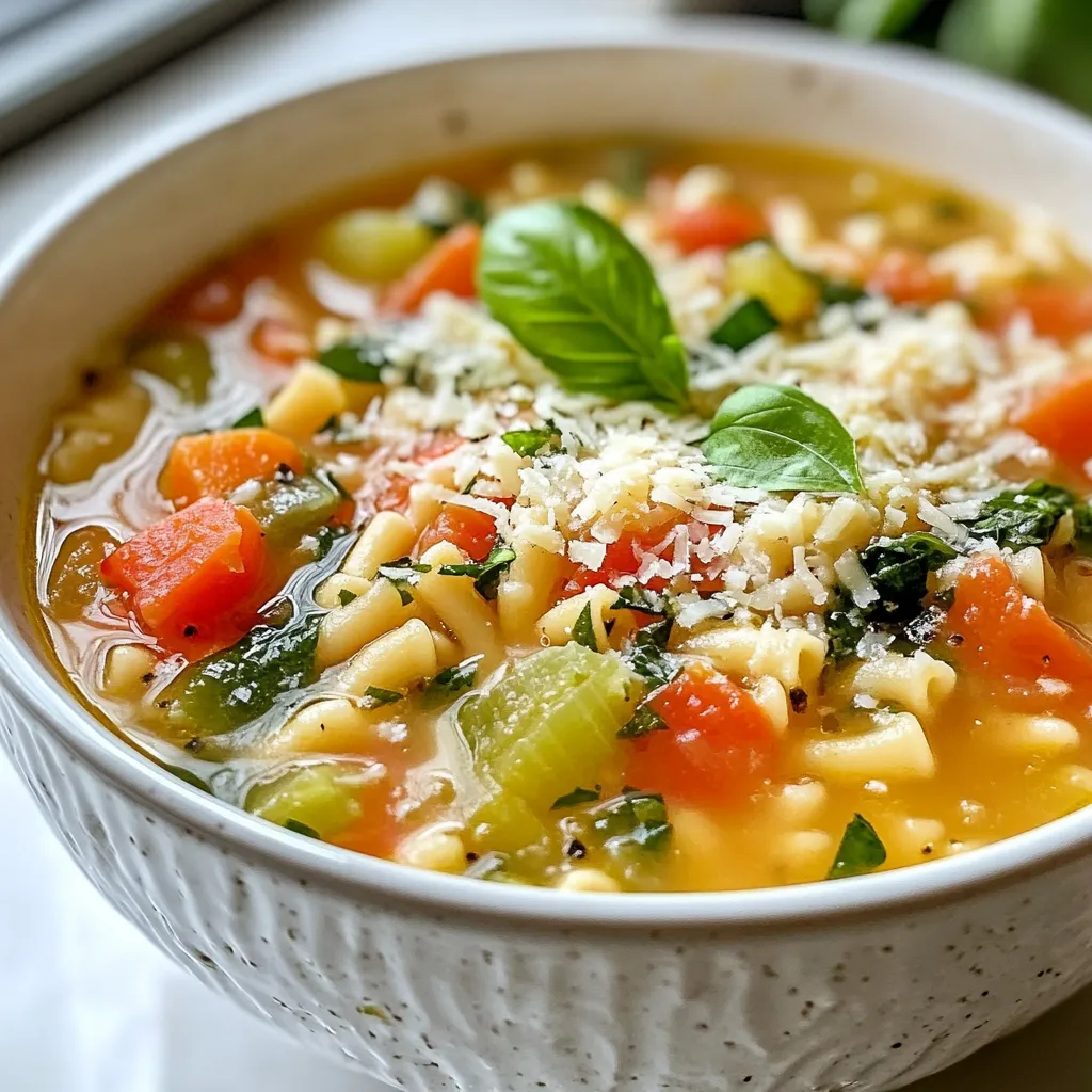 Italian Pastina Soup Comforting and Easy Recipe