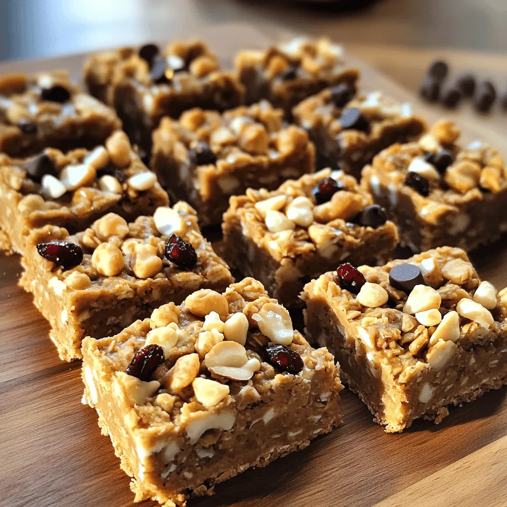 Easy No-Bake Peanut Butter Oat Bars Quick and Simple