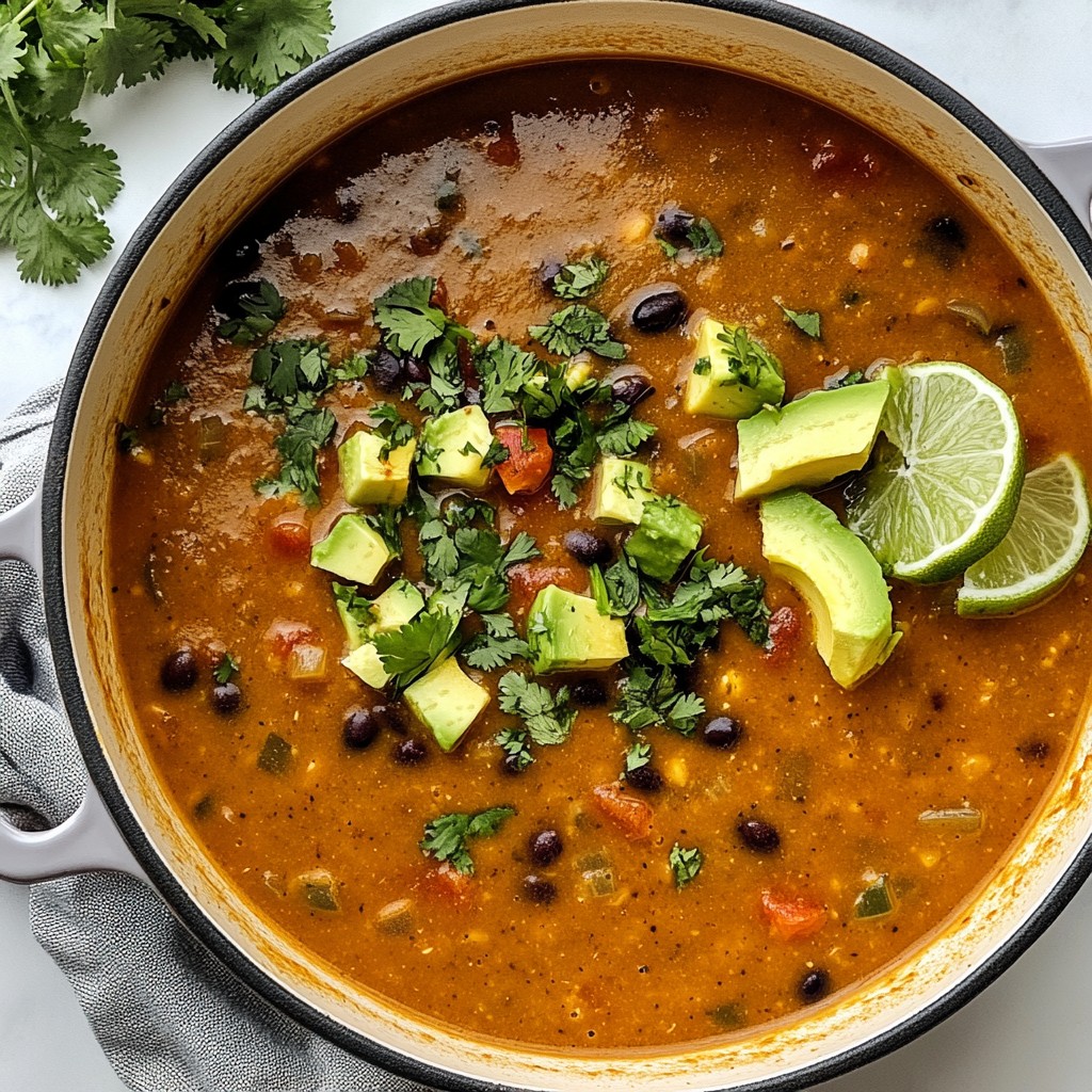 Spicy Black Bean Soup Flavorful and Hearty Recipe