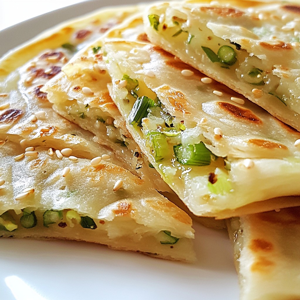 Crispy Scallion Pancakes Flavorful and Easy Recipe