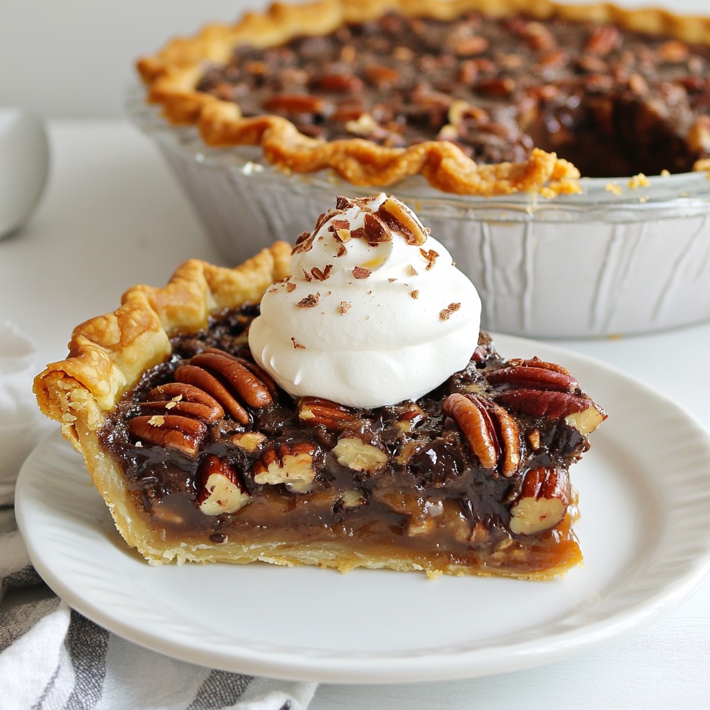 Texas Chocolate Pecan Pie Irresistible Dessert Recipe
