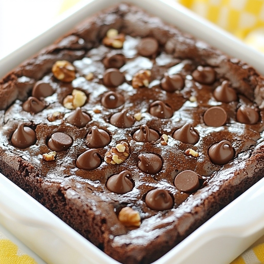 Cakey Brownie Sheet Cake Simple and Delicious Recipe