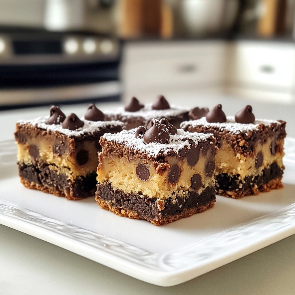 Cookie Dough Brownie Bites Irresistible Sweet Treat