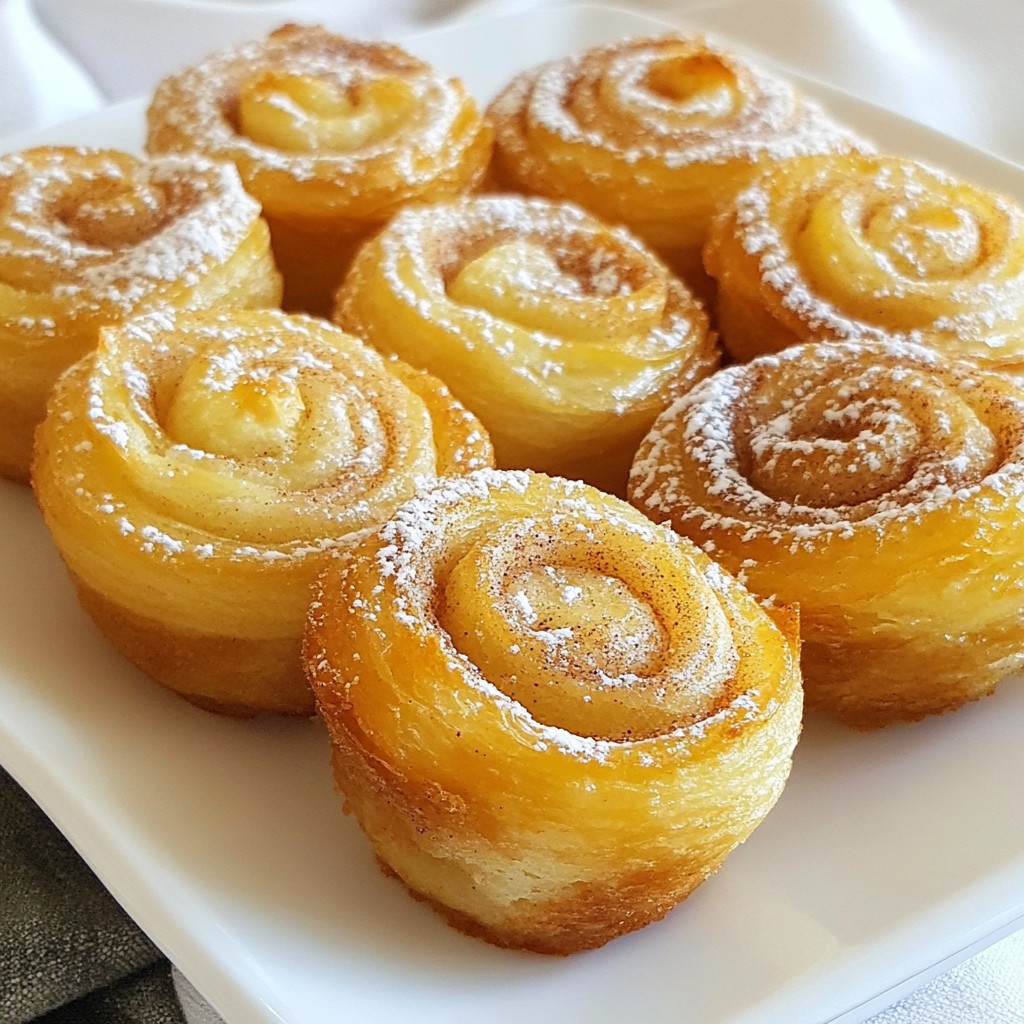 Cinnamon Sugar Cruffins Irresistible and Flaky Treat