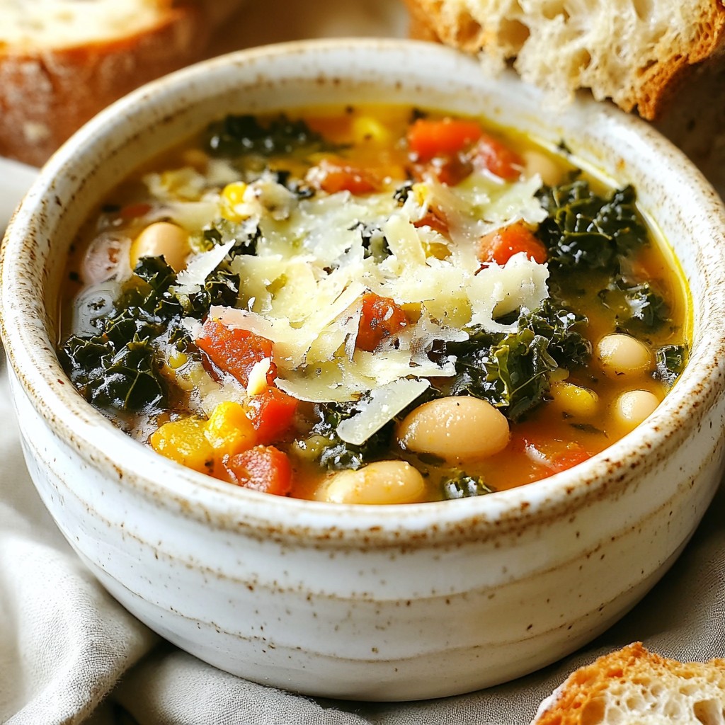 Hearty Tuscan Ribollita Flavorful Vegetable Soup